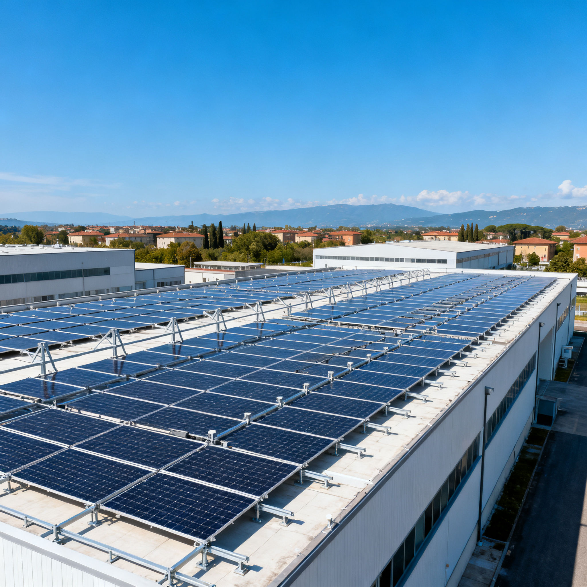 Miglior Impianto Fotovoltaico Ostia Antica Roma - complete rooftop solar array installation