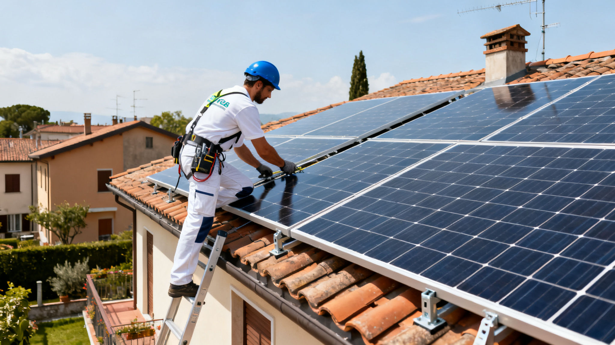 Miglior Impianto Fotovoltaico Pineto Roma - installazione pannelli solari su tetto residenziale